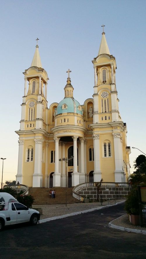 Katedra, Yra Sebastião, Salelės, Bahia, Brazilija , Royalty Free