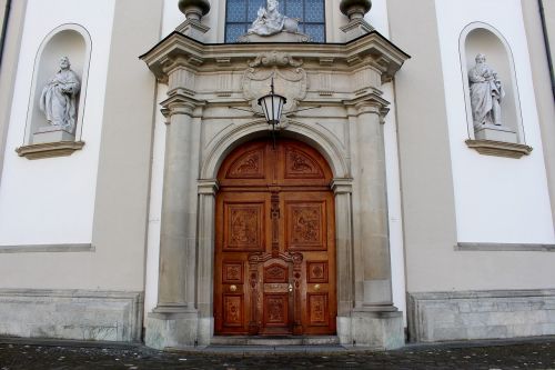 Katedra, Įvestis, Portalas, Architektūra, Vėlyvas Barokas, St Gallen