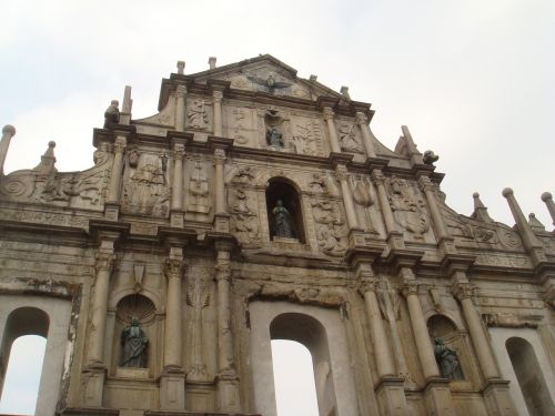 Katedra, Macau, Architektūra, Paveldas, Kelionė, Senovės, Pastatas, Turizmas, Žinomas, Istorija, Religija, Asija