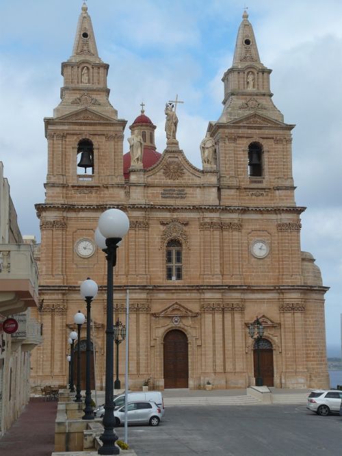Katedra, Mellieha, Malta, Bažnyčia, Architektūra, Krikščionybė, Pasididžiavimas, Miestas
