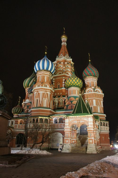 Katedra, Rusija, Moscow, Šventasis Baziliko Katedra, Šventykla, Bažnyčia