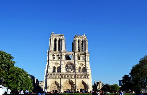 Katedra, Notre-Dame, France, Paris, Paminklas