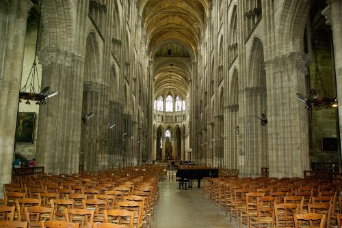 Katedra, Rouen, Normandija, Gotika