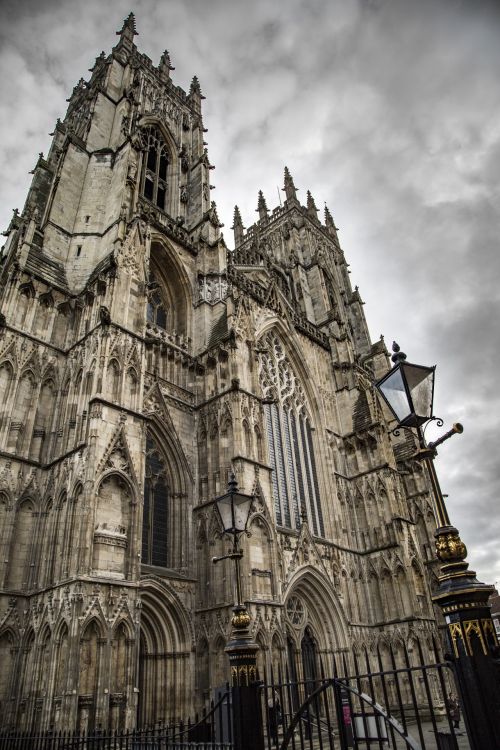 Katedra,  York,  Anglija,  Architektūra,  Miestas,  Istorija,  Dangus,  Turizmas,  Jorko Katedra