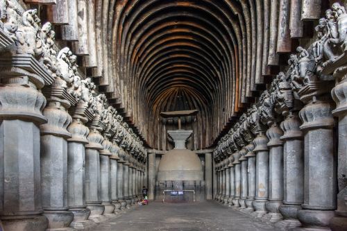 Urvas, Budistinis, Karla, Indija, Lonavala, Maharashtra, Pune, Architektūra, Dizainas, Senovės
