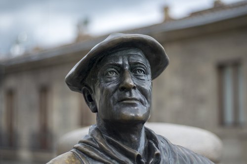 Celedón,  Statula,  Skulptūra,  Baskų Kraštas,  Euskadi,  Vitorija,  Vitoria-Gasteiz