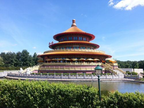 Dangaus Pagoda, Kinija, Restoranas, Brandenburg, Asija