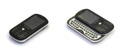 Mobilusis Telefonas, Alcatel T606, Senas Modelis, Baltas Fonas