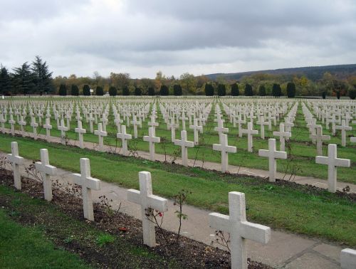 Kapinės, Paminklas, Kapas, Karas, Veteranas, Paminklas, Douaumont Ossuary, Verdun, France