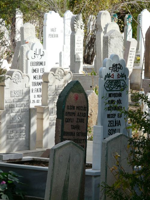 Kapinės, Kapinės Akmenys, Turkija, Konya, Mevlana Kapinės, Mevlana, Balta