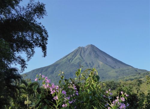 Centrinė Amerika, Kosta Rika, Vulkanas, Arenalas, Gamta, Kraštovaizdis, Nacionalinis Parkas