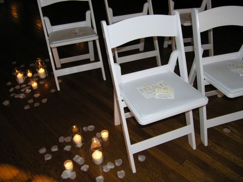Ceremonija, Vestuvės, Kėdės, Apdaila, Kvietimas, Žvakės