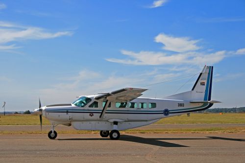 Cessna Kemperis, Orlaivis, Lėktuvas, Fiksuotas Sparnas, Tarmac, Aerodromas, Oro Pajėgos, Dangus