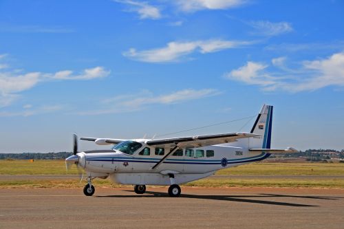 Cessna Kemperis, Orlaivis, Lėktuvas, Fiksuotas Sparnas, Tarmac, Aerodromas, Oro Pajėgos, Dangus
