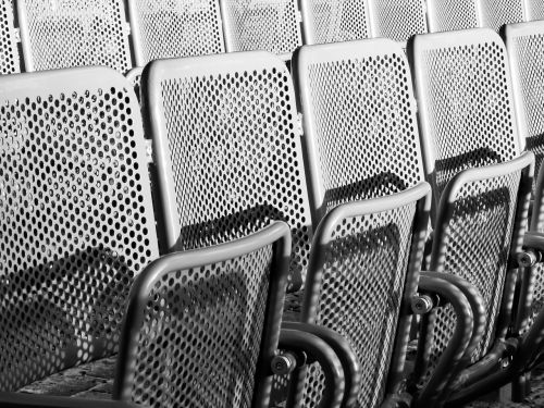 Kėdė, Sėdimosios Vietos, Auditorija, Architektūra, Linija, Geležis