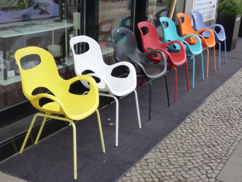 Kėdė, Kėdės, Spalvinga, Sėdynė, Nustatyti, Baldai, Dizainas, Šiuolaikiška, Sėdėti