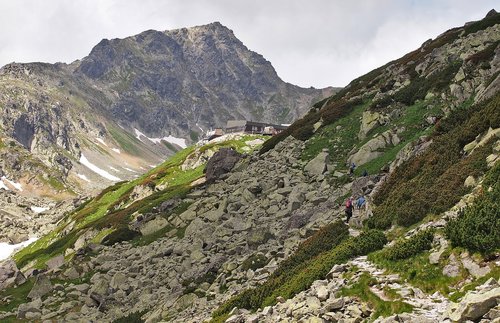 Chalet,  Aukštieji Tatrai,  Slovakija,  Žygiai,  Kalnai,  Kraštovaizdis,  Kelionė