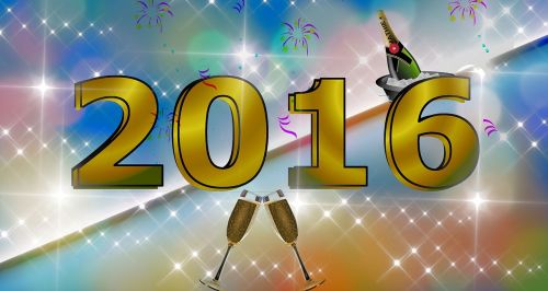 Šampanas, Akiniai, Žvaigždė, Fono Paveikslėlis, Spalvinga, 2016, Naujųjų Metų Vakaras, Sylvesteris, Auksas, Spalva, Fonas