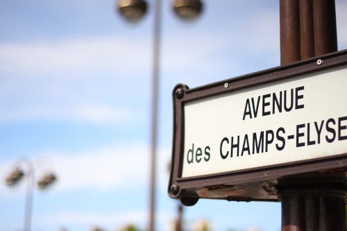 Champs Elysee, Paris, Prancūzų Kalba, France, Europa, Gatvė