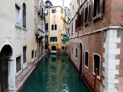 Kanalas, Vanduo, Namas, Italy, Venecija, Gamta