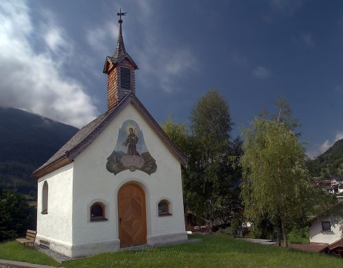 Koplyčia, Bažnyčia, Arzl Im Pitztal, Austria, Žemė