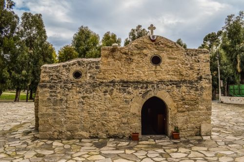 Koplyčia, Bažnyčia, Ortodoksas, Religija, Architektūra, Krikščionybė, Senas, Istorinis, Ayios Ermogenis, Kipras