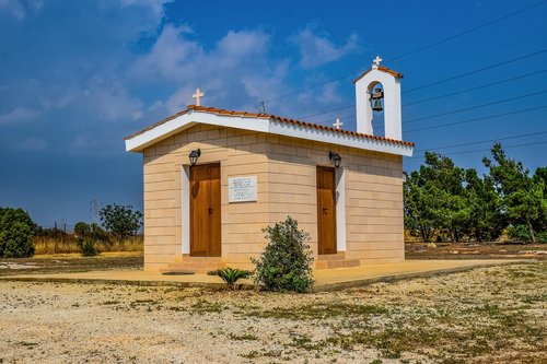 Koplyčia,  Bažnyčia,  Architektūra,  Religija,  Kaimo,  Krikščionybė,  Acheritou,  Kipras
