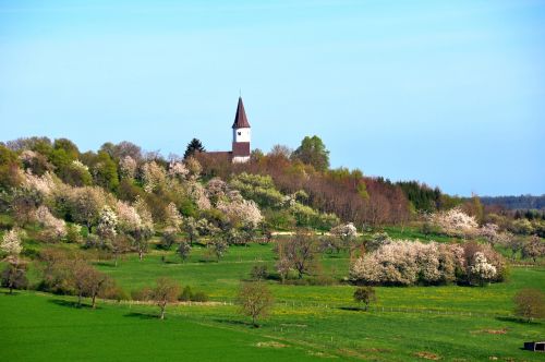 Kirchbergo Koplyčia, Berg, Alsace, Vaisių Sodas