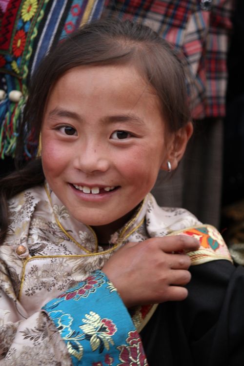 Charakteris, Tibetietis, Maža Mergaitė