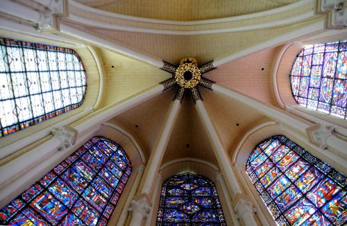 Chartres, Katedra, Koplyčia, Architektūra, Lubos, France