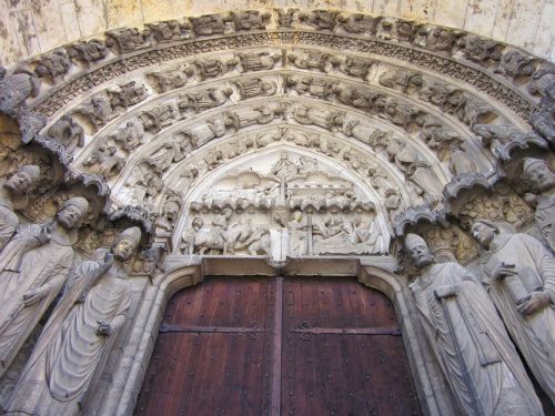 Chartres Katedra, Prispaudėjų Portalas, Pietų Transeptas, Veranda, Rytinis Portalas, Viduramžių, Katedra, Chartres, France, Prancūzų Kalba, Gotika, Architektūra, Unesco, Bažnyčia, Katalikų