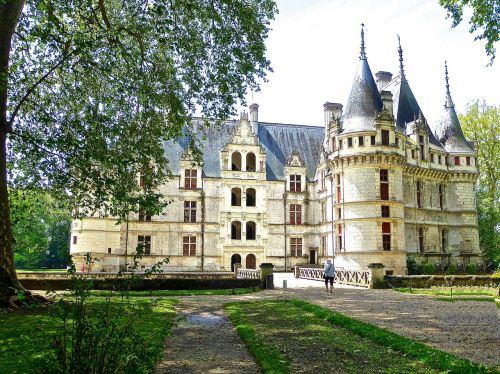 Chateau Dazay Le Rideau, Pilis, Pilis, France, Orientyras, Viduramžių, Rūmai