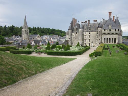 Pilies Langeais, Viduramžių, Pilis, Tvirtovė, Indre-Et-Loire, Prancūzija