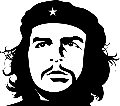 Che, Komunistas, Kuba, Kubos, Žinomas, Partizanai, Guevara, Ispaniškas, Marksistas, Politika, Portretas, Spausdinti, Sukilėlių, Sukilimas, Gerbė, Sumuštas, Revoliucija, Revoliucinis, Socializmas, Socialistas, Nemokama Vektorinė Grafika