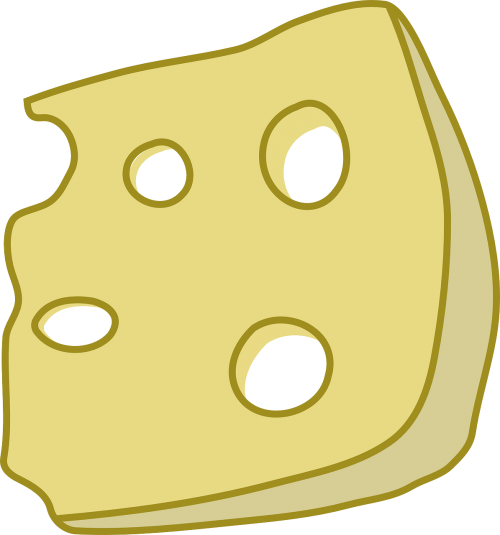 Sūris, Maistas, Edamer, Skylės, Pieno Produktas, Pieno Produktai, Pieno Produktai, Nemokama Vektorinė Grafika