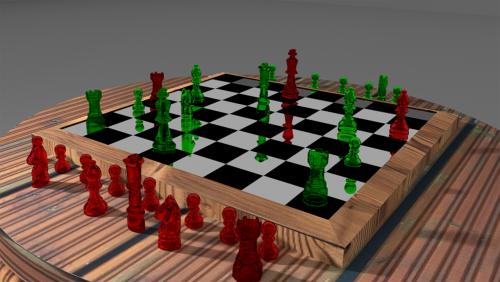 Šachmatai, Žaisti, Strategija, Karalius, Šachmatų Figūros, Lady, Šachmatų Lenta, Šachmatų Žaidimas, Bėgikai, Skaičiai, 3D, Blenderis