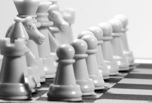 Šachmatai, Skaičiai, Žaisti, Balta, Šachmatų Žaidimas