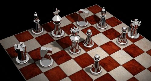 Šachmatai, Skaičiai, Šachmatų Figūros, Karalius, Lady, Strategija, Šachmatų Lenta, Žaisti, Arklys, 3D, 3D Modelis, Atvaizdavimas, 3D Vizualizacija, Vizualizacija