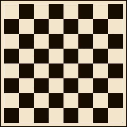 Šachmatai, Šachmatų Lenta, Standartas, Nemokama Vektorinė Grafika