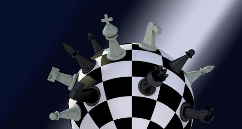 Šachmatai, Skaičiai, Šachmatų Lenta, Rutulys, Strategija, Šachmatų Figūros, Stalo Žaidimas, Žaidimų Lenta, Arklys, Bokštas, Springeris, Karalius, Lady, 3D Modelis, Vizualizacija