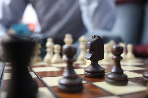 Šachmatai, Arklys, Šachmatų Lenta, Šachmatų Figūros, Strategija, Žaidimo Laukai, Didelis, Figūra