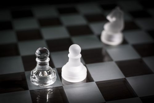 Šachmatai, Schema, Checkmate, Laimėti, Žvalgyba, Šachmatinis Stiklas