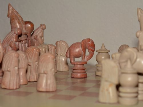 Šachmatai, Šachmatų Žaidimas, Šachmatų Figūros, Akmuo, Strategija