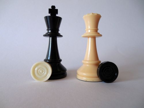 Šachmatai,  Karalius,  Lady,  Šachmatų Figūros,  Juoda,  Balta,  Skaičiai,  Strategija,  Žaidimo Simboliai