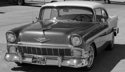 Chevy, Chevrolet, Bel Air, 1956, Klasikinis, Automobilis, Atstatytas Automobilis, Klasikiniai Automobiliai, Širdies Plakimas, Amerikietis