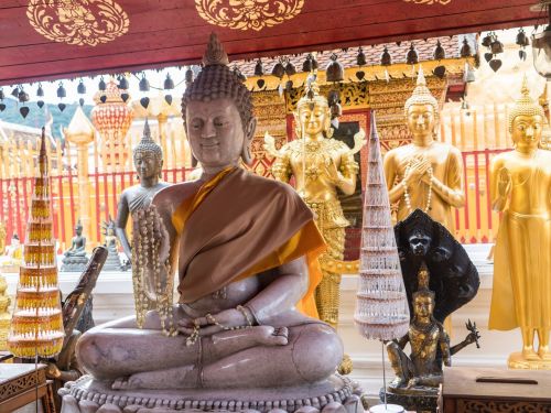 Chiang Mai, Tailandas, Statula, Kelionė, Tajų, Religija, Budistinis, Budizmas, Kultūra, Senovės, Garbinimas, Buda, Architektūra, Pastatas, Dvasingumas, Religinis