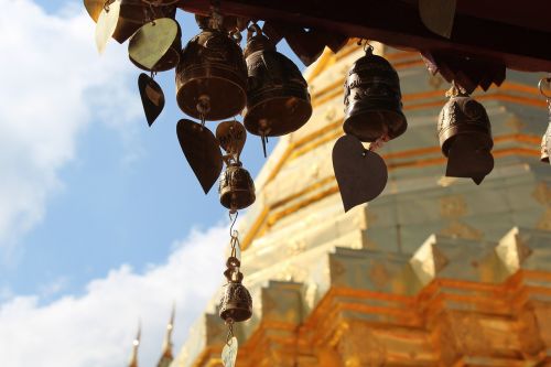 Chiangmai, Šventykla, Religija, Asija, Tajų, Tailandas, Orientyras, Kultūra, Kelionė, Budizmas, Budistinis, Šeima