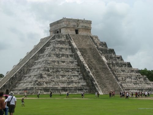 Chichen Itza, Piramidė, Meksika, Aztecs, Mayas, Incas