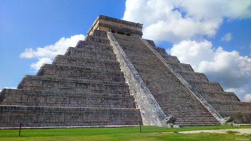 Čičen Ica,  Maya,  Piramidė,  Kukulkan,  Orientyras