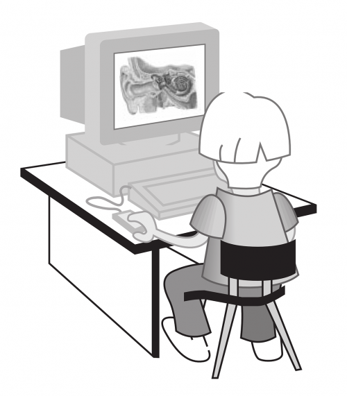 Vaikas, Vaikas, Kompiuteris, Mokymasis, Mokytis, Nemokama Vektorinė Grafika